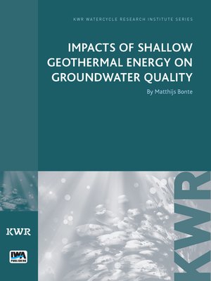 cover image of Impacts of Shallow Geothermal Energy on Groundwater Quality